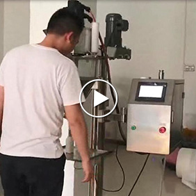 半自動(dòng)粉末灌裝機(jī)使用視頻