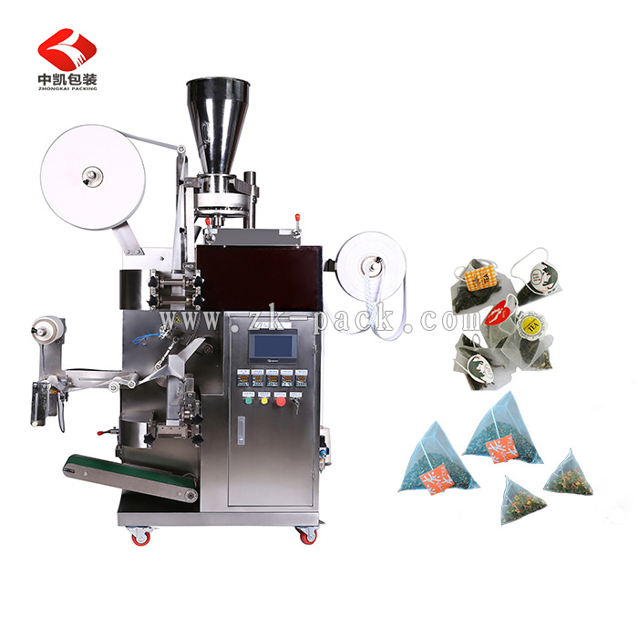 三角袋泡茶包裝機提高袋泡茶檔次