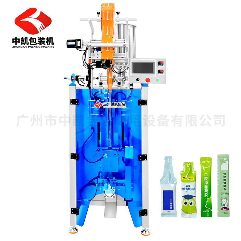夾拉式背封異形袋液體包裝機(jī) 沖圓角包裝機(jī)