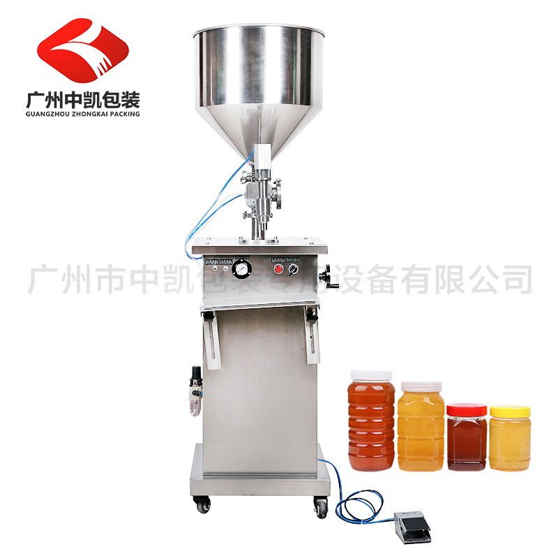 ZK-B5C半自動液體膏體灌裝包裝機